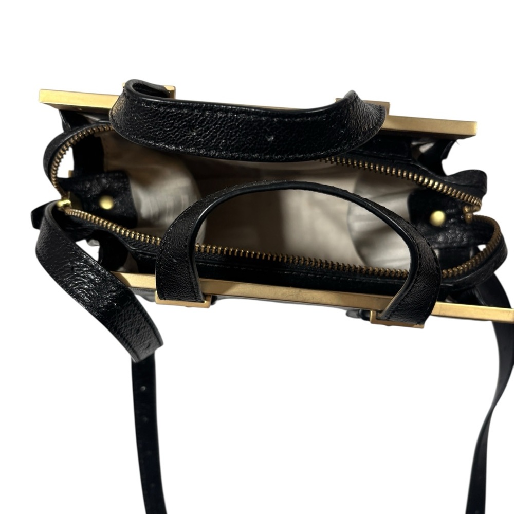 VTG Kate Spade Saturday Black Purse Dark Academia Preppy Corpgore Classic - Picture 3 of 10